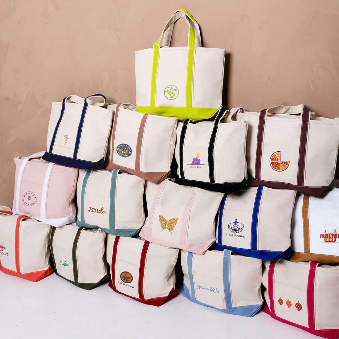 Bulk tote bags with logo - Bola Bag