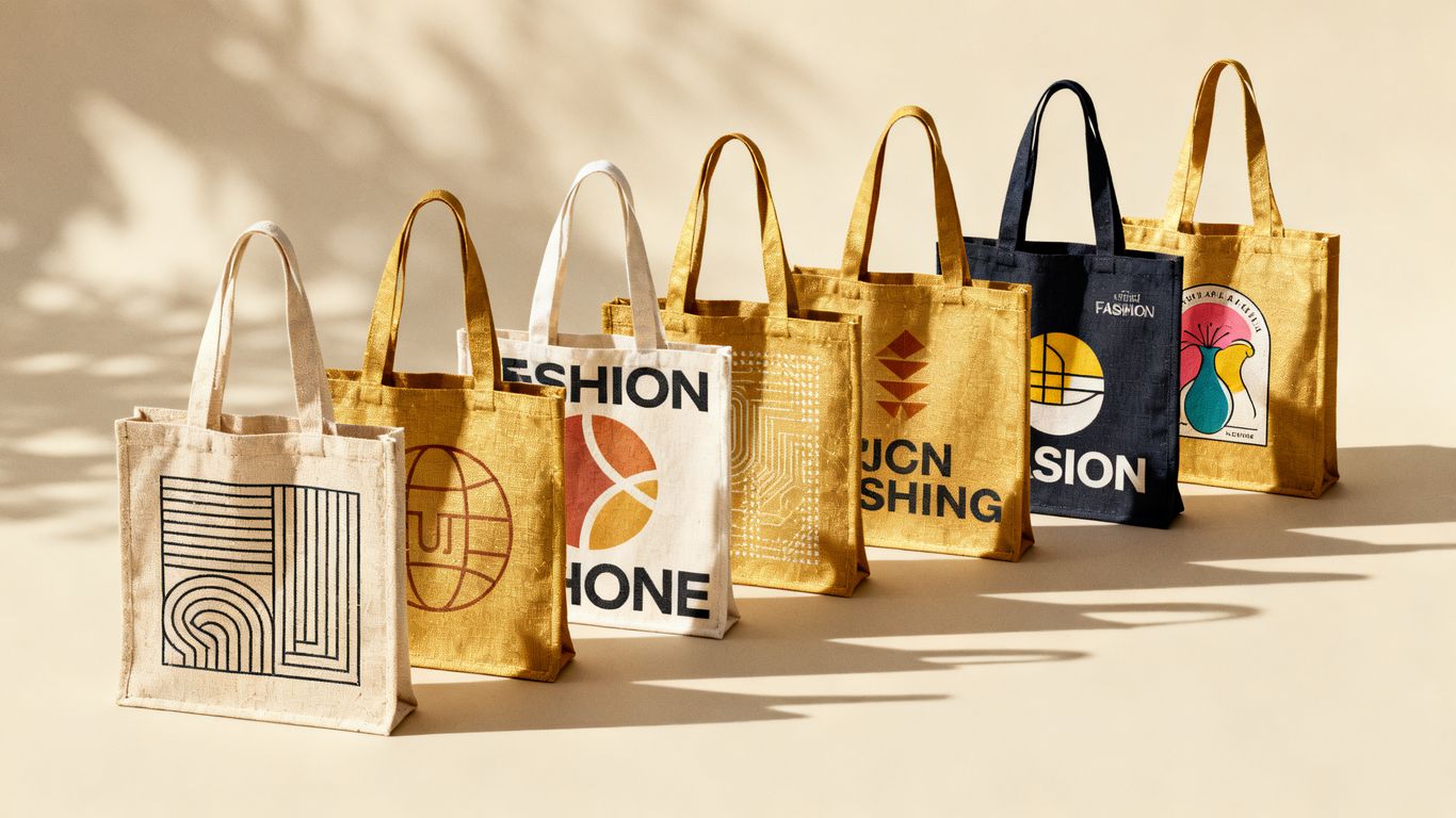 Fashion brands' custom cotton tote bags
